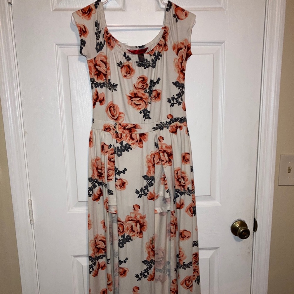 Long romper dress